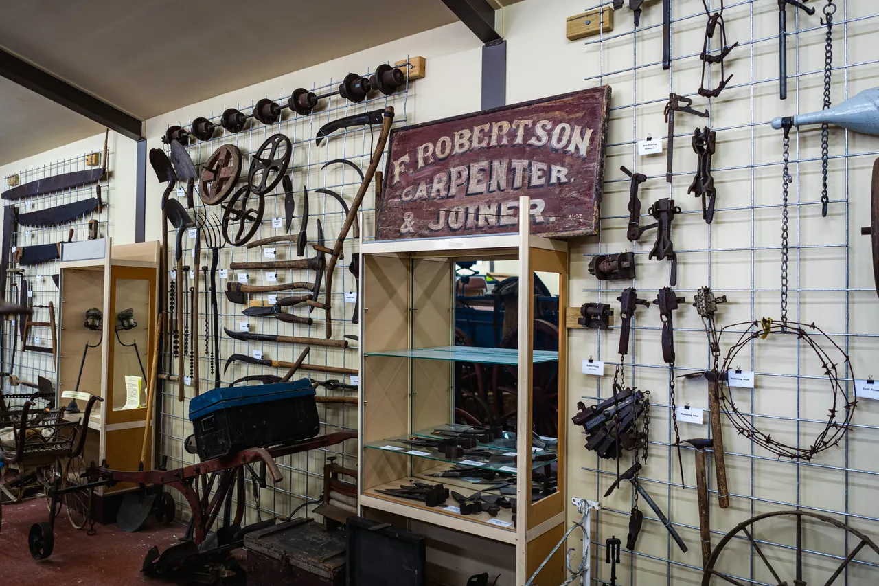 Old tools and machinery