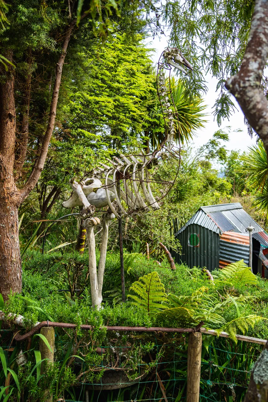 Sculpture in bush