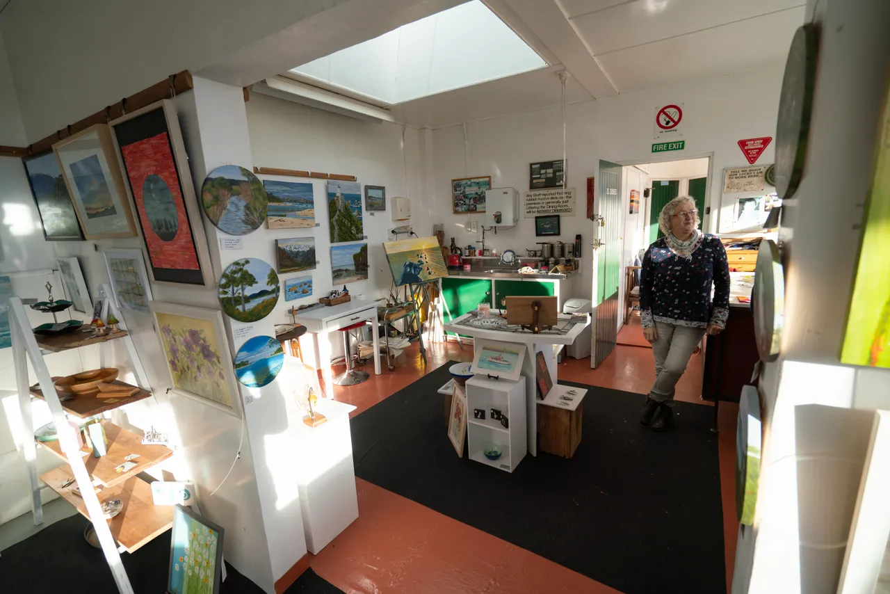 Artwork on display
