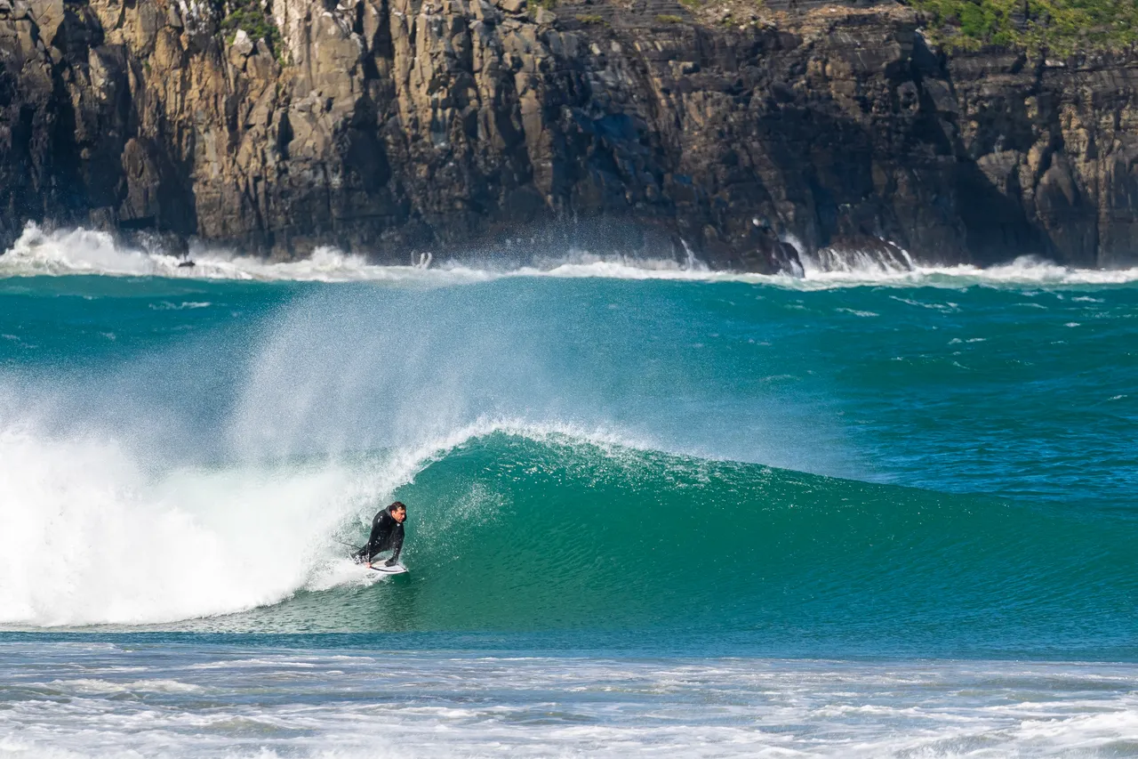 Surfer in the sea