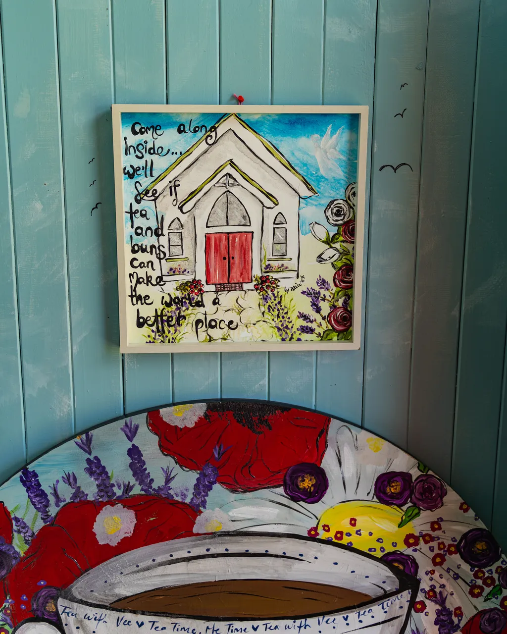 Artwork of church