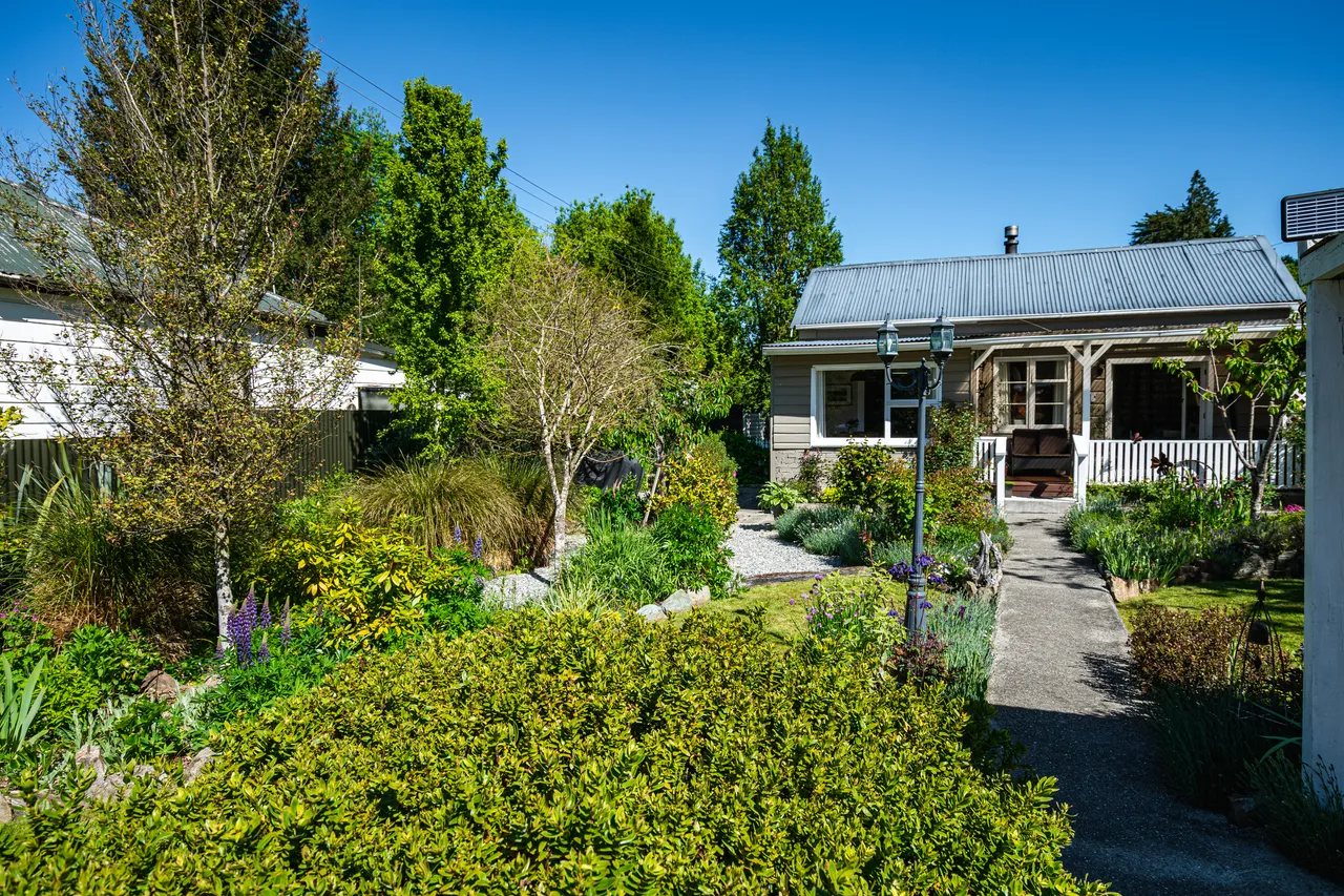Cottage and garden