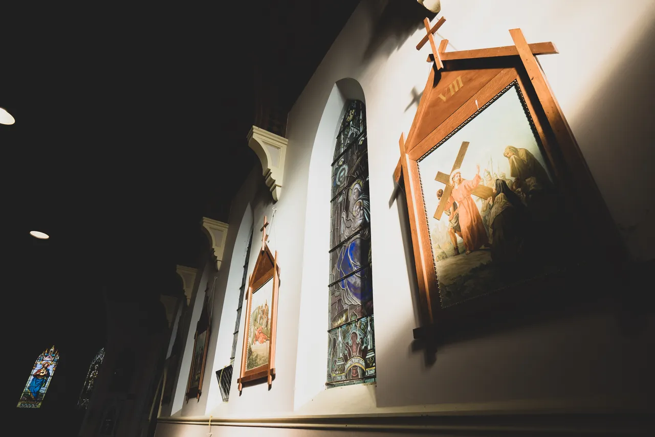 Artwork in church