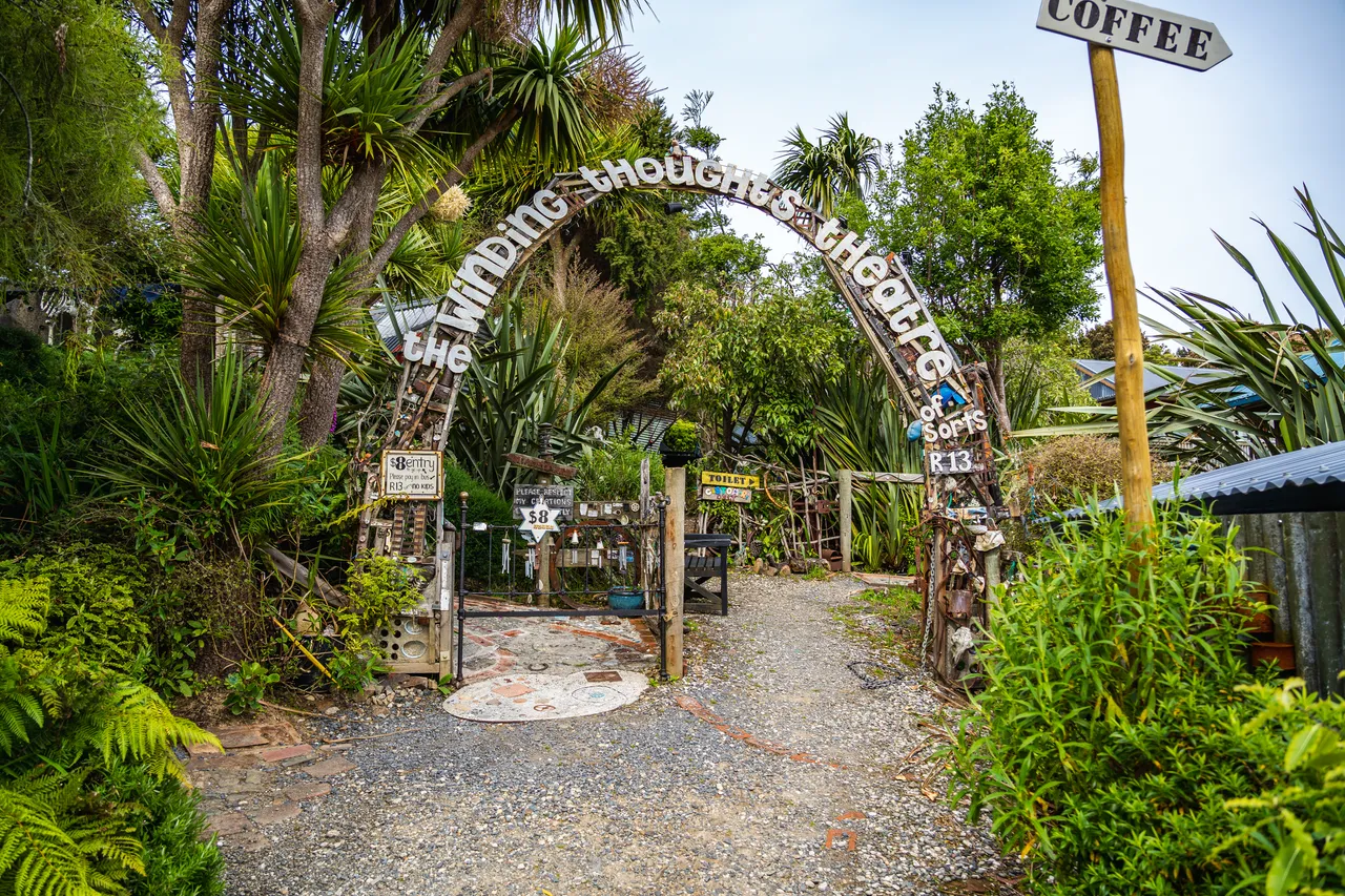 Archway in bush