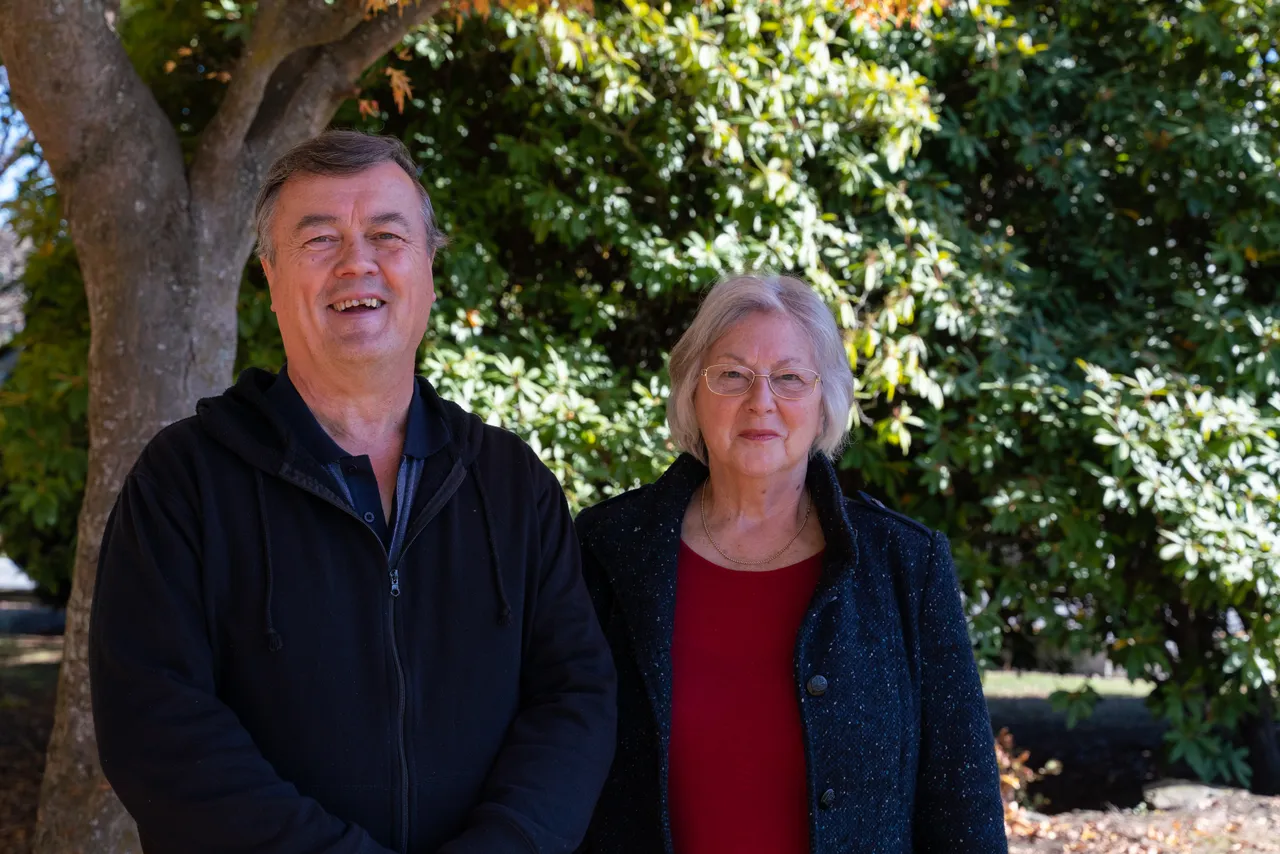Barbara Kerr and Stephen Roe