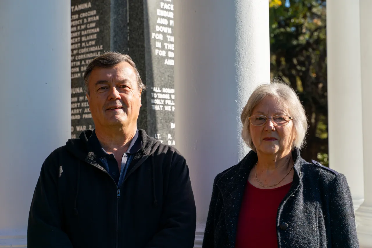 Barbara Kerr and Stephen Roe