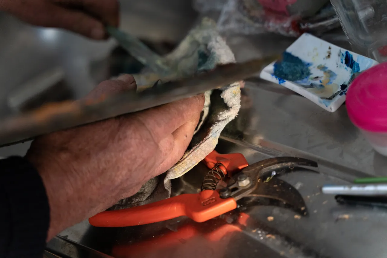 Hand and tools