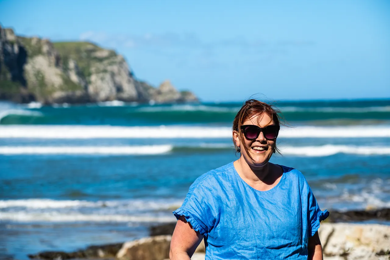 Melissa by the sea
