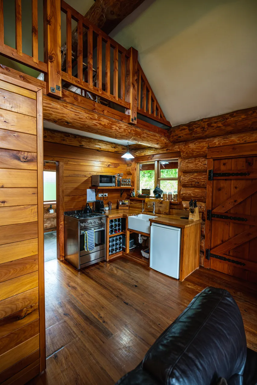 Wooden rustic kitchen