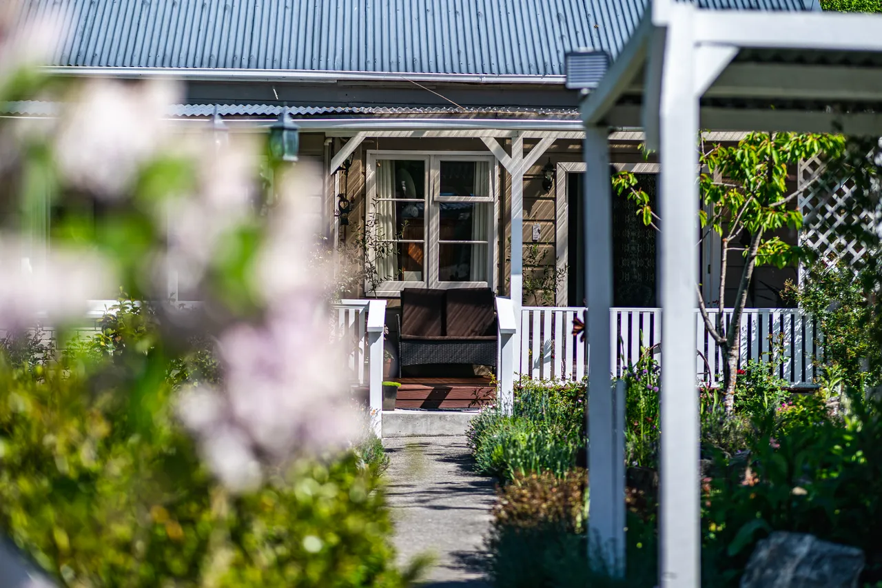Cottage and garden