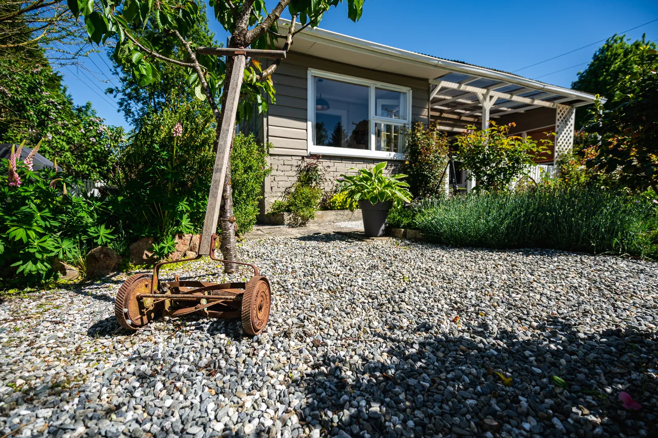 Cottage and garden