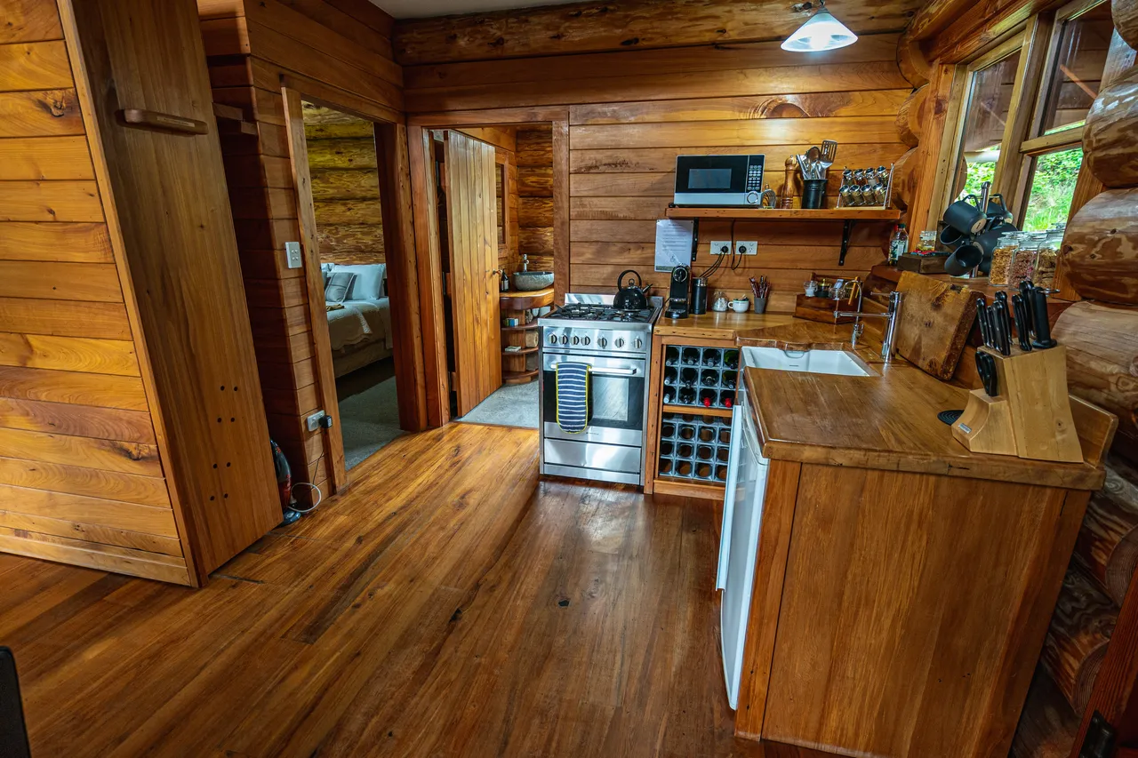 Wooden rustic kitchen