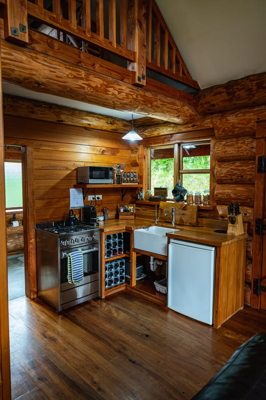 Wooden rustic kitchen
