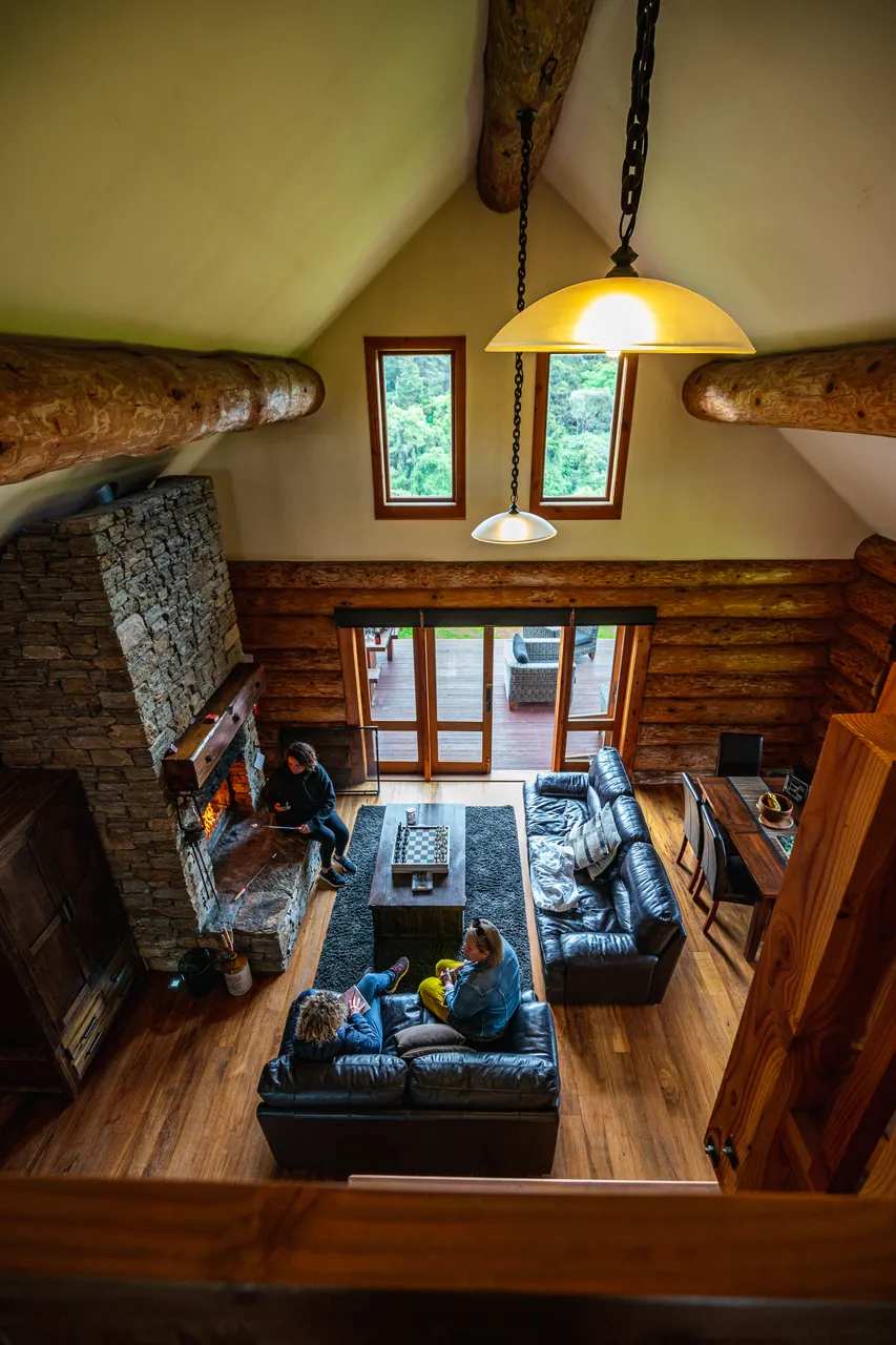 Living area with people
