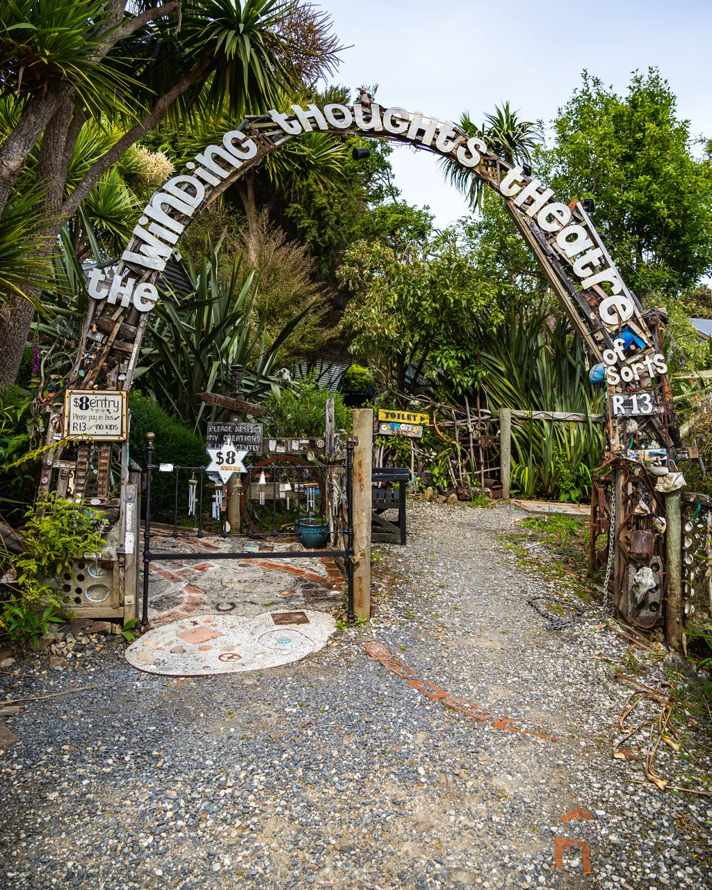 Archway in bush