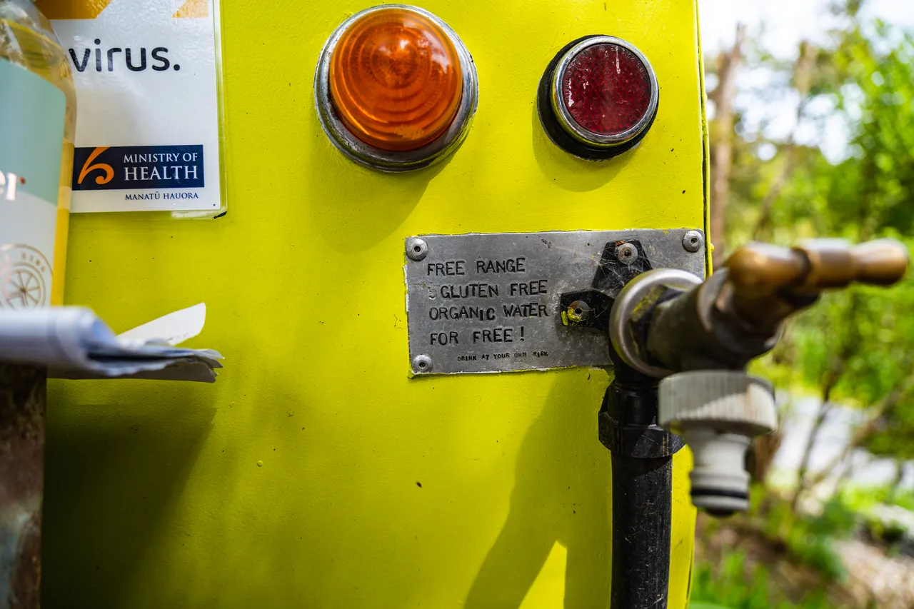 Sign and tap