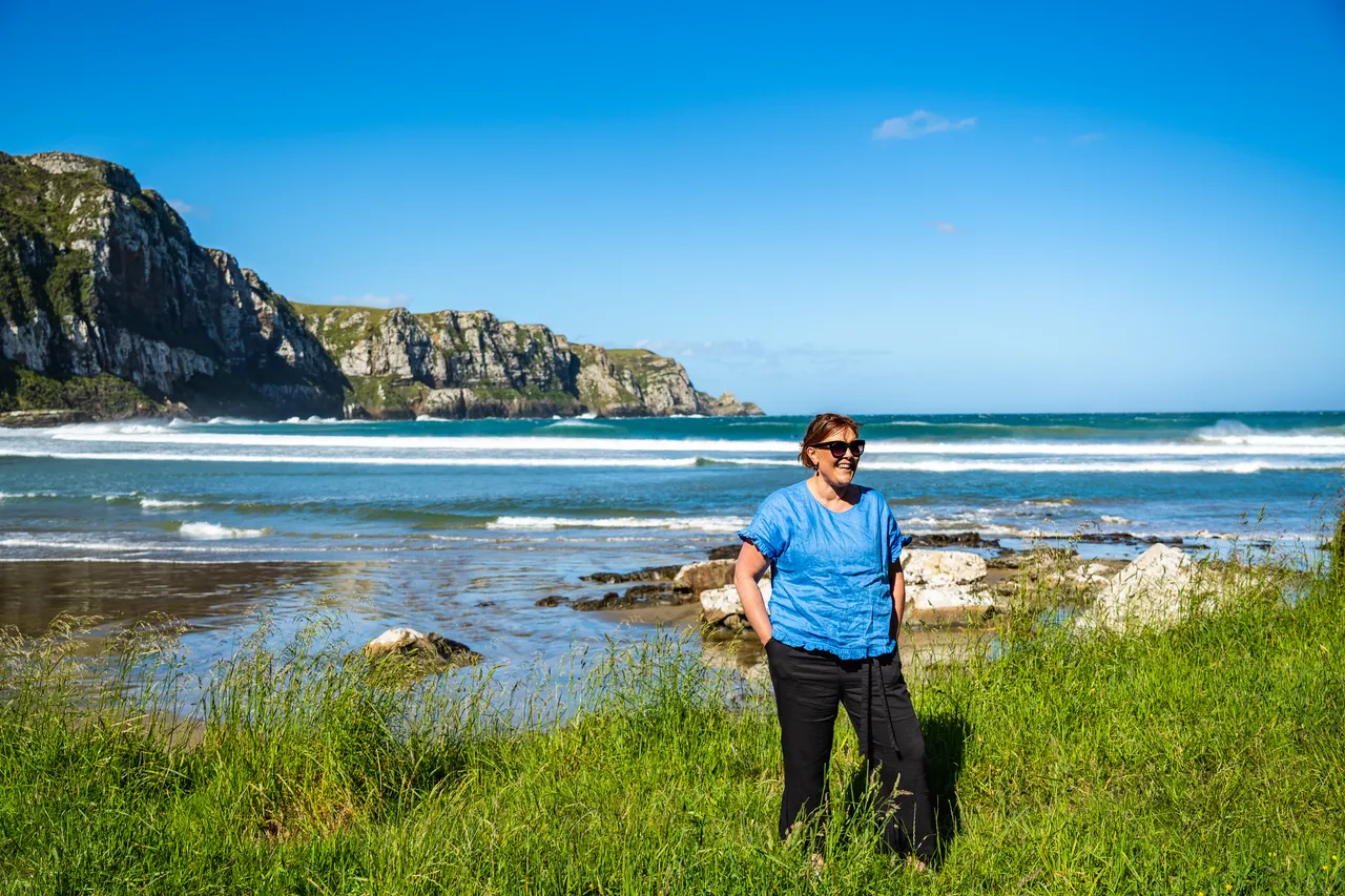 Melissa by the sea