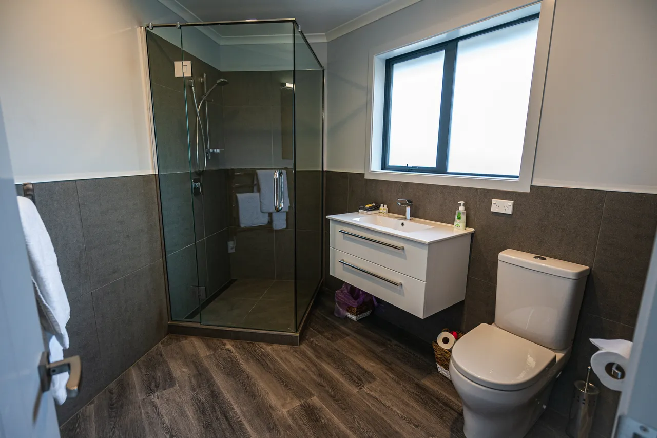 Bathroom and shower