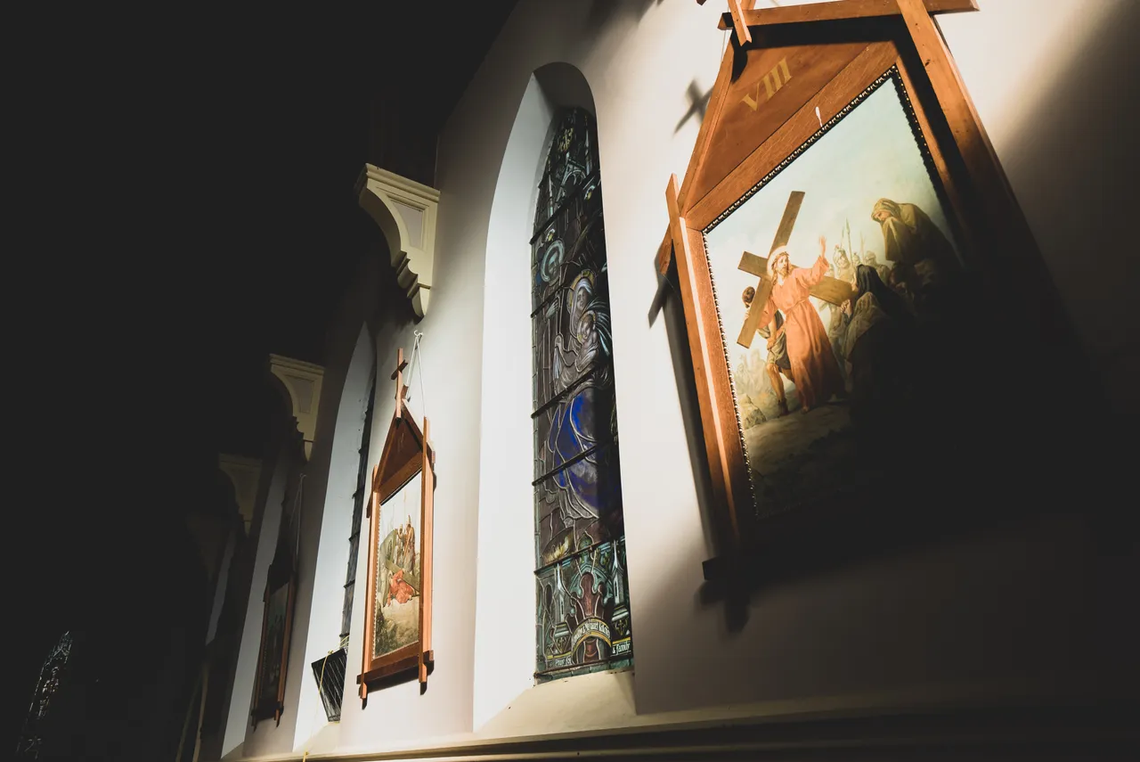 Artwork in church