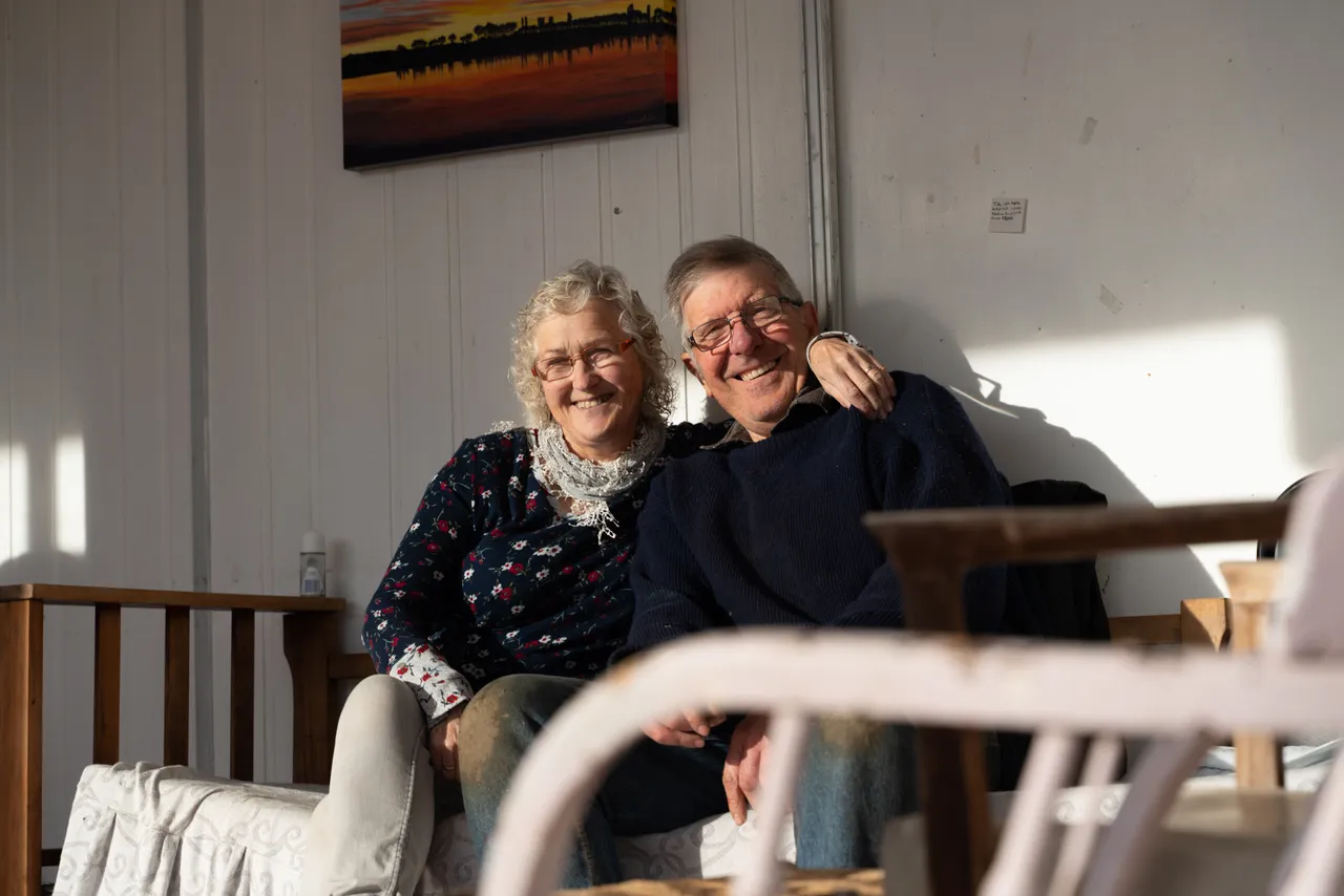 Beth and Peter Linklater