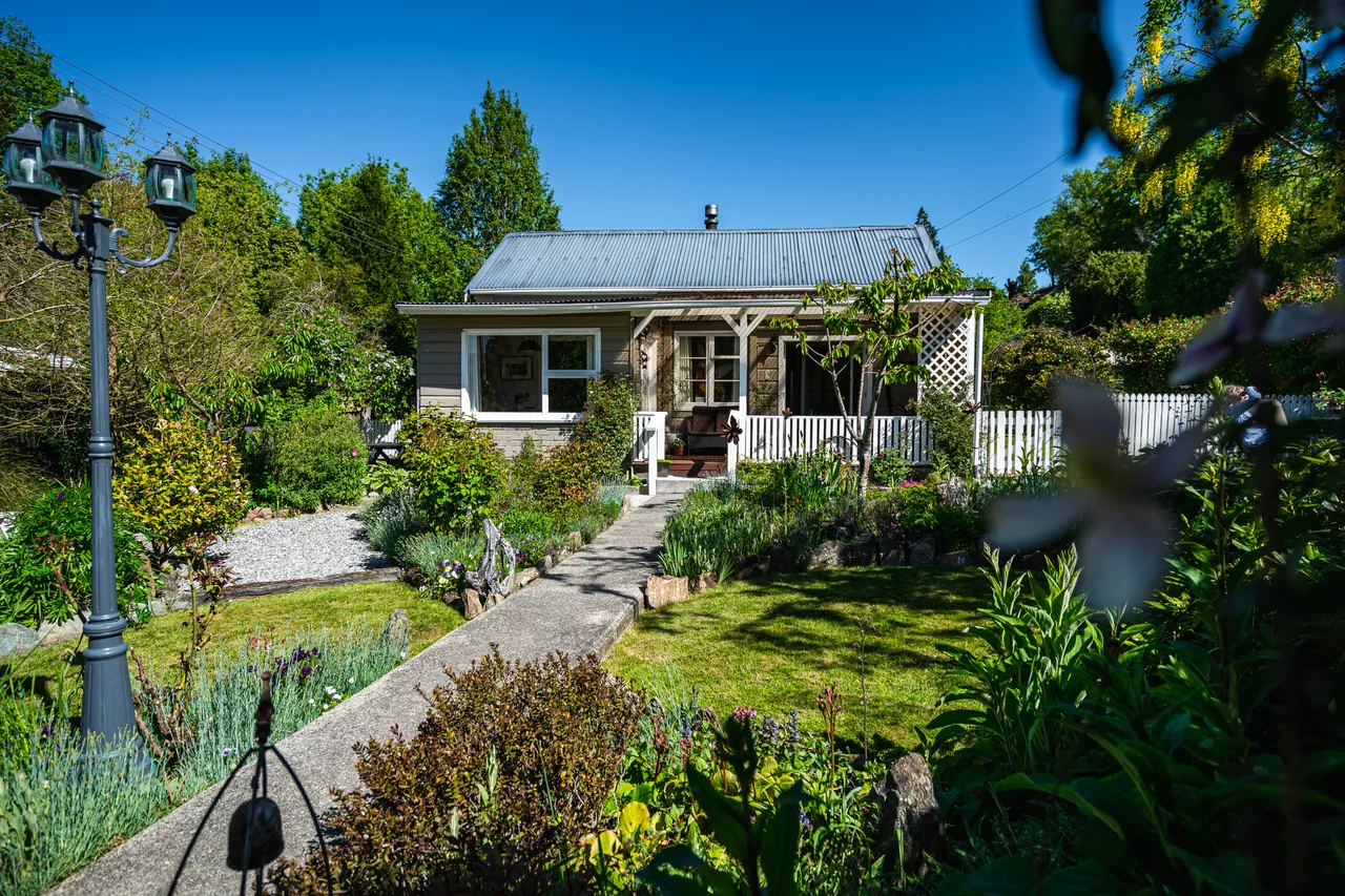 Cottage and garden