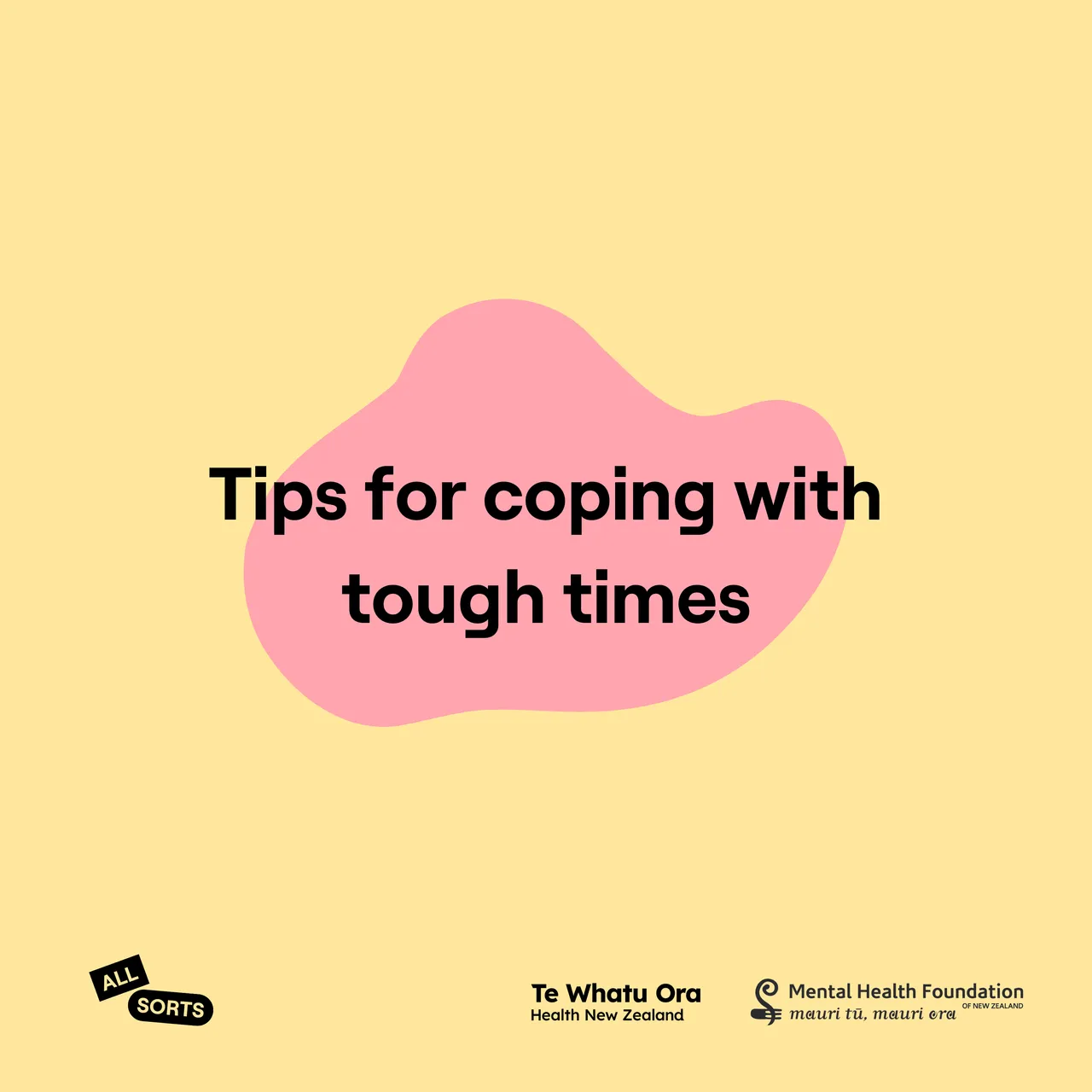 All Sorts social tile - Tips for coping