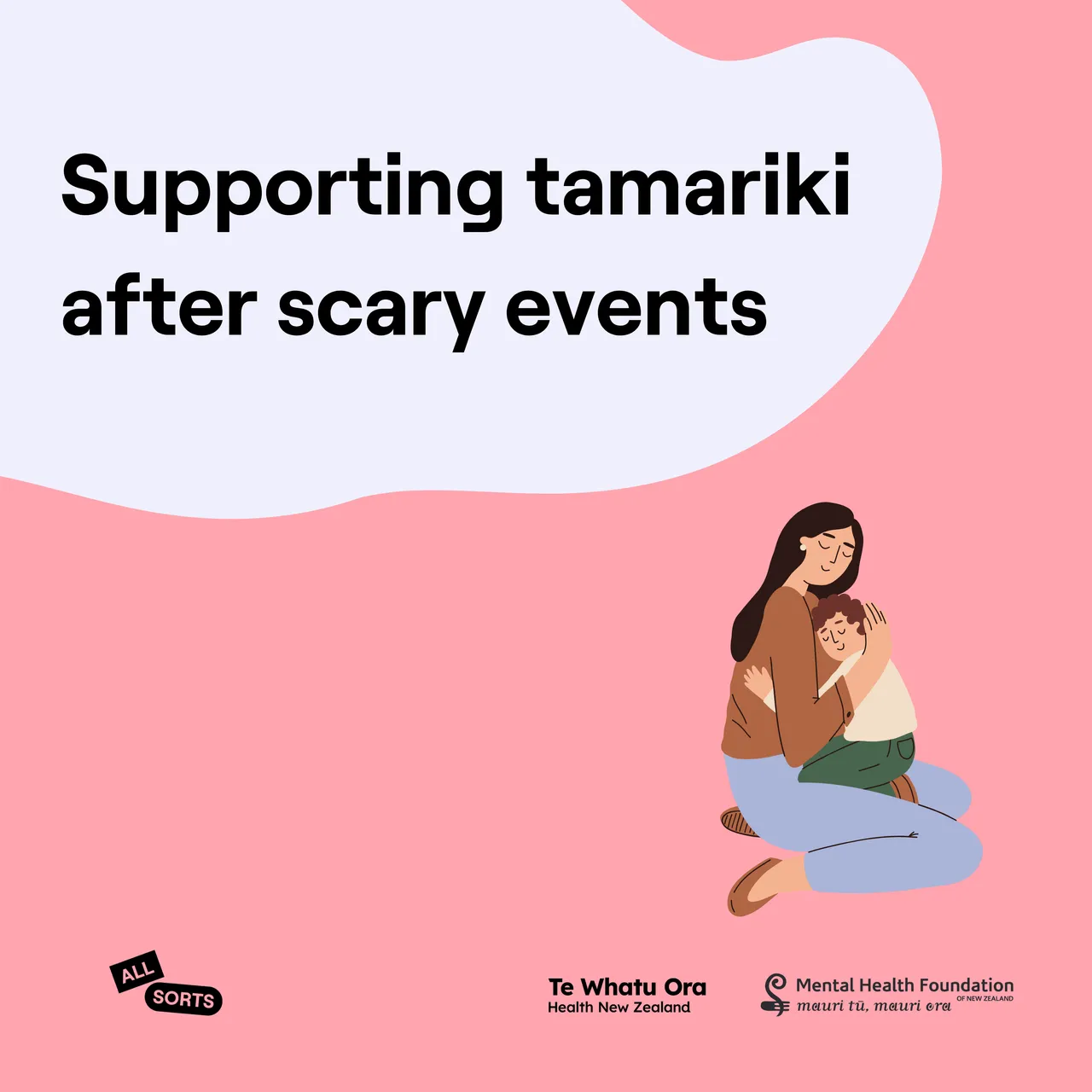All Sorts social tile - Supporting tamariki