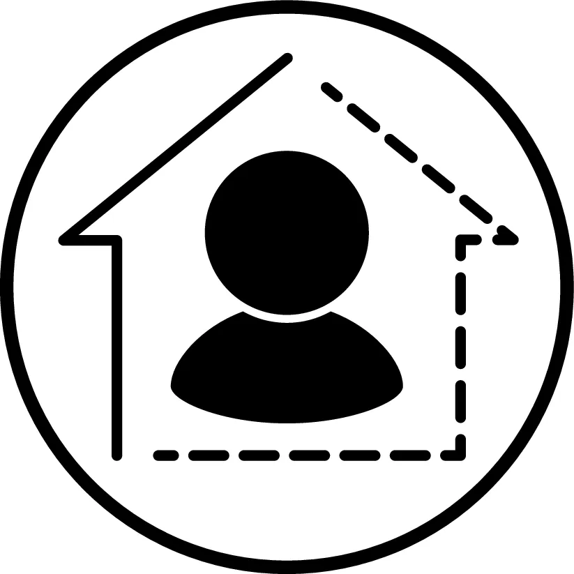 COVID19_Stay at home_Icon_BLK