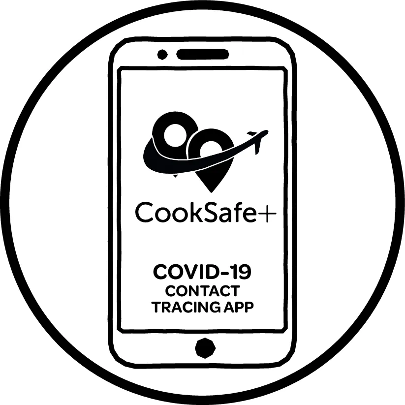 COVID19_CookSafe+ COVID App_Icon_BLK