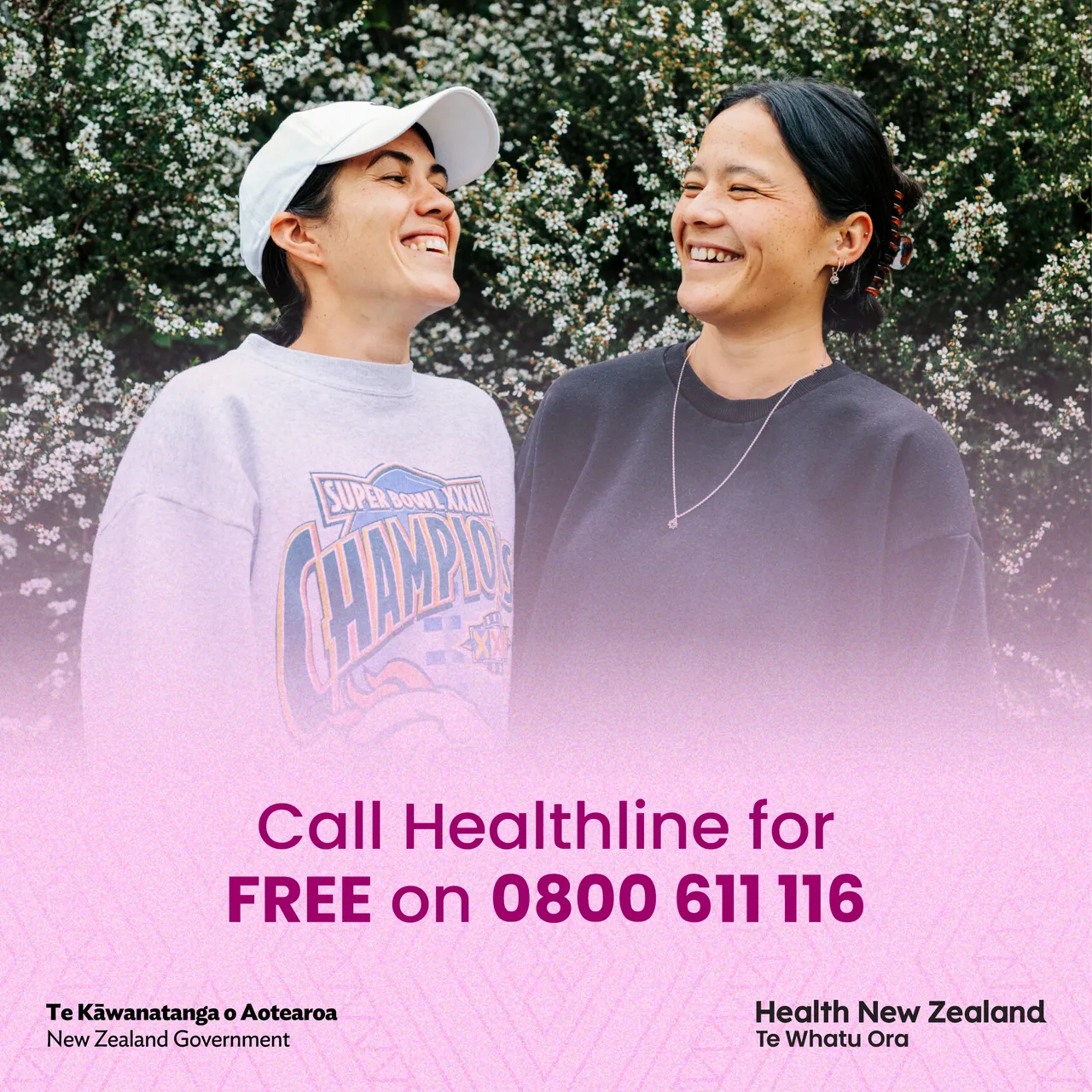 Album cover Healthline campaign