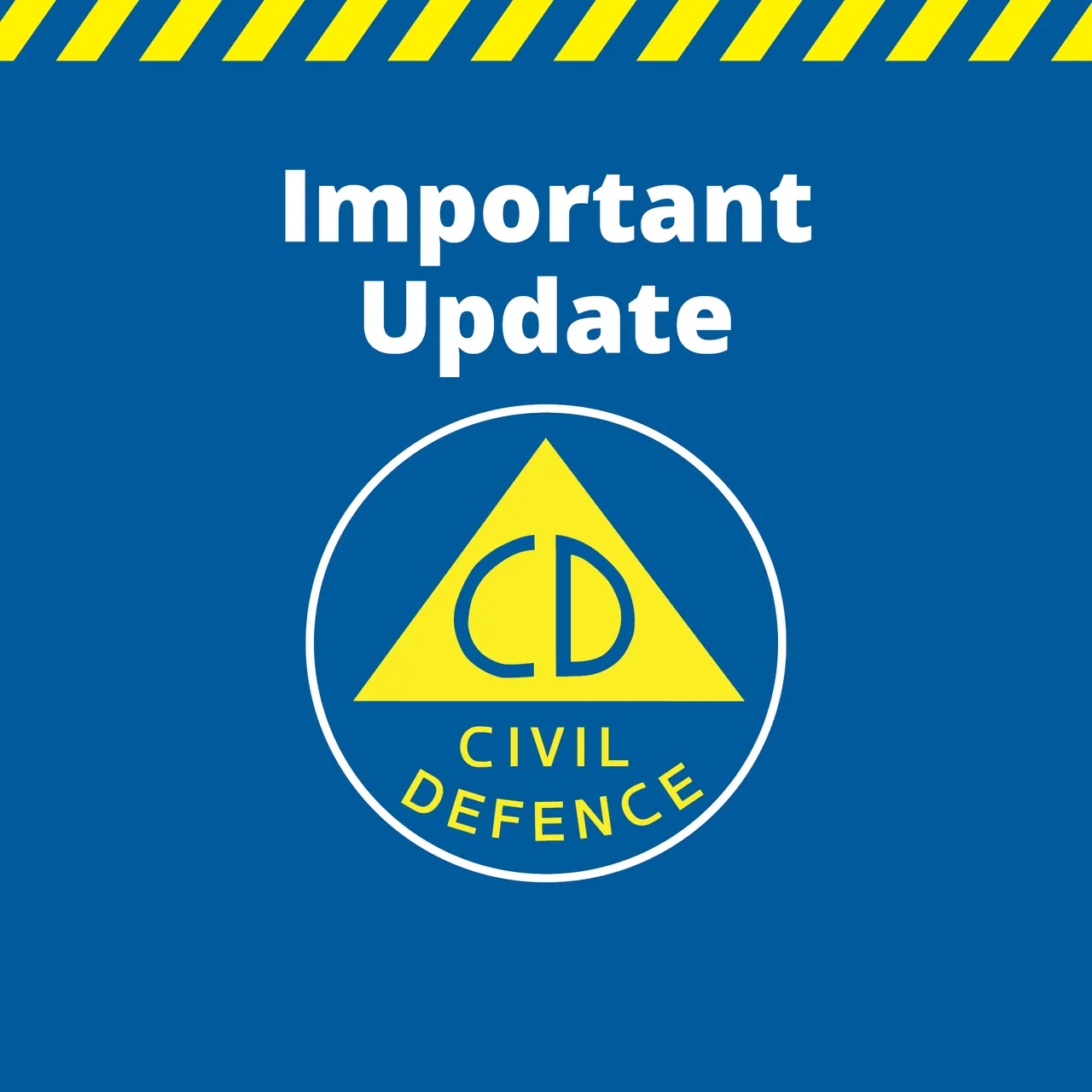Important Operational Update Sign NEMA Media Library - Important Update