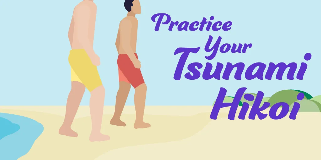 Get Summer Ready - Practice your tsunami Hikoi - Landscape