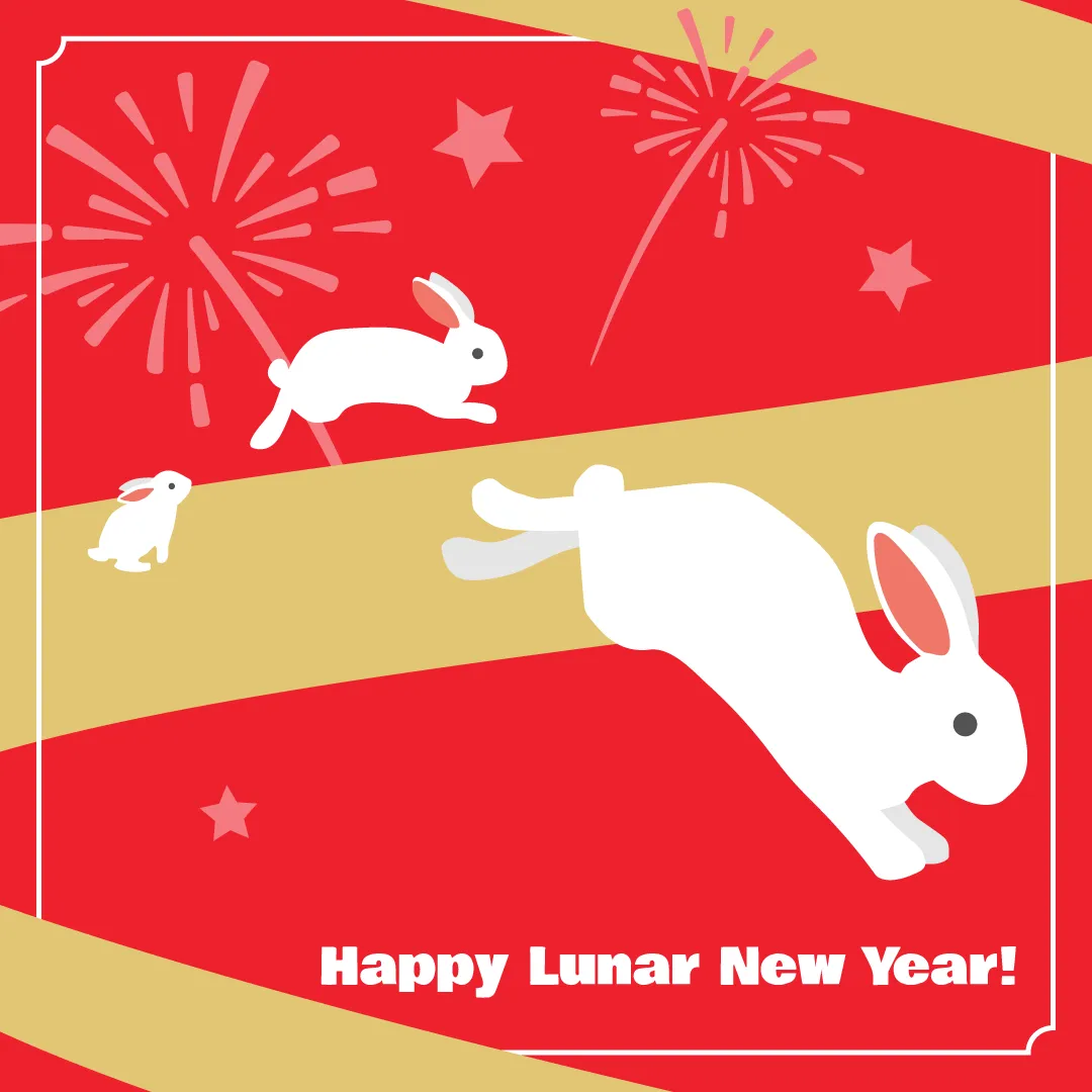 Year of the Rabbit - Square
