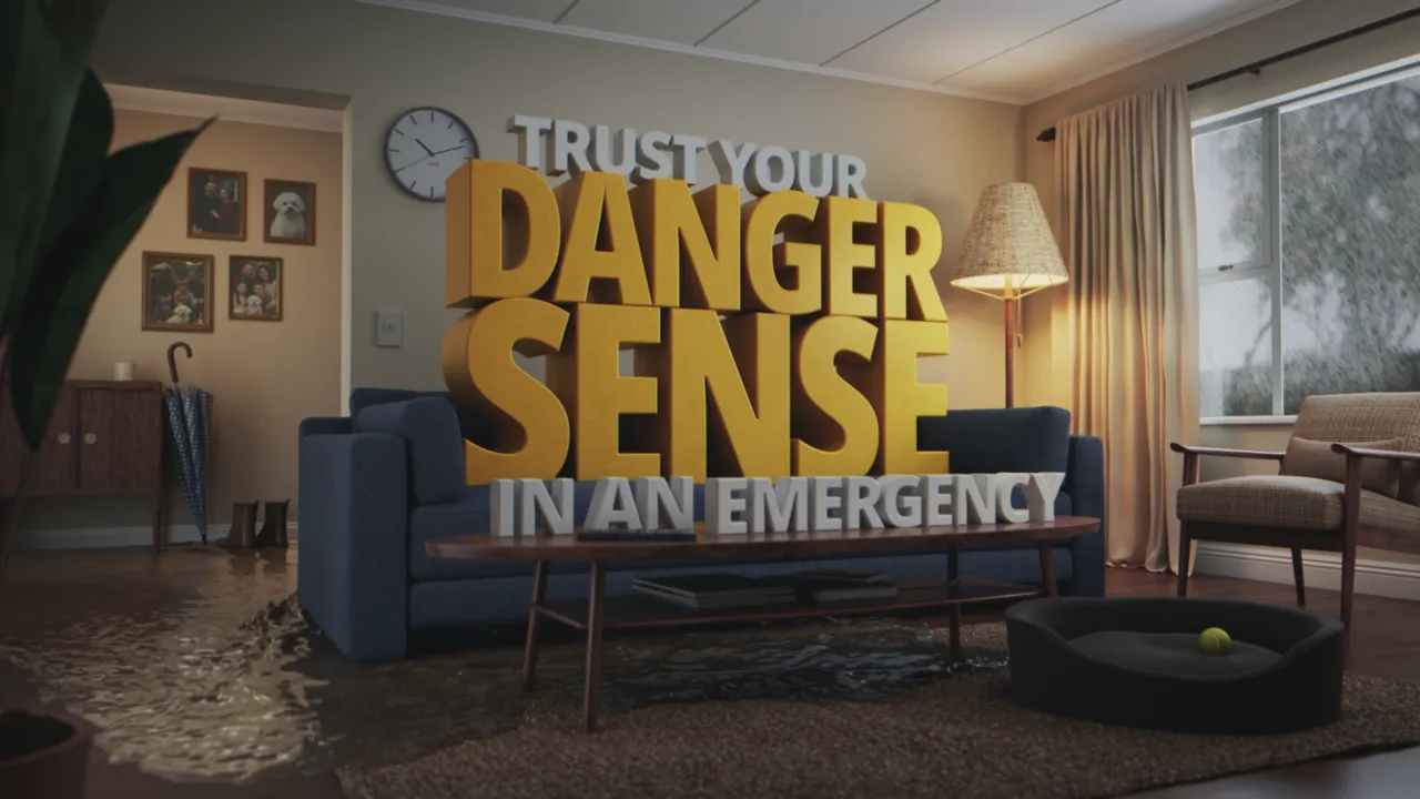Trust your danger sense in an emergency