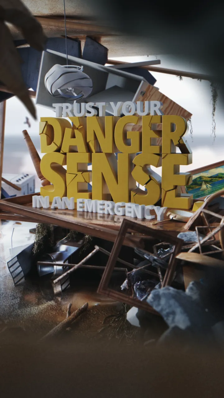 Trust your danger sense in an emergency