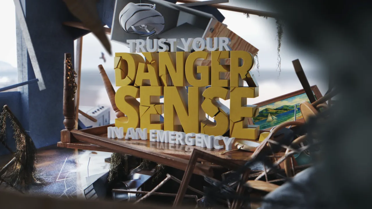 Trust your danger sense in an emergency