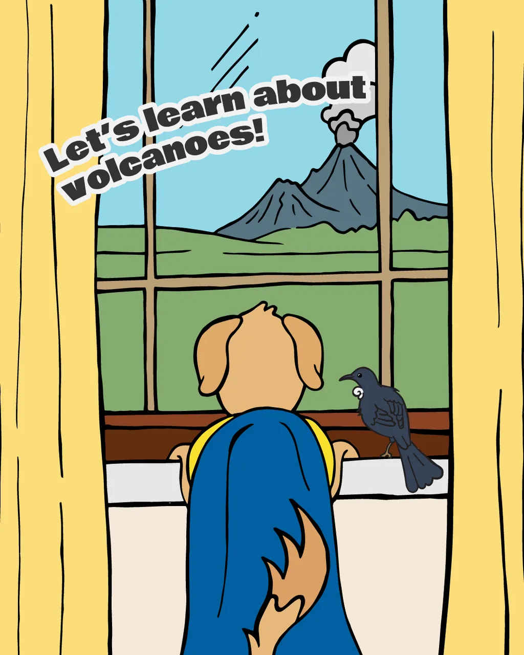 Lets learn about volcanoes_Instagram