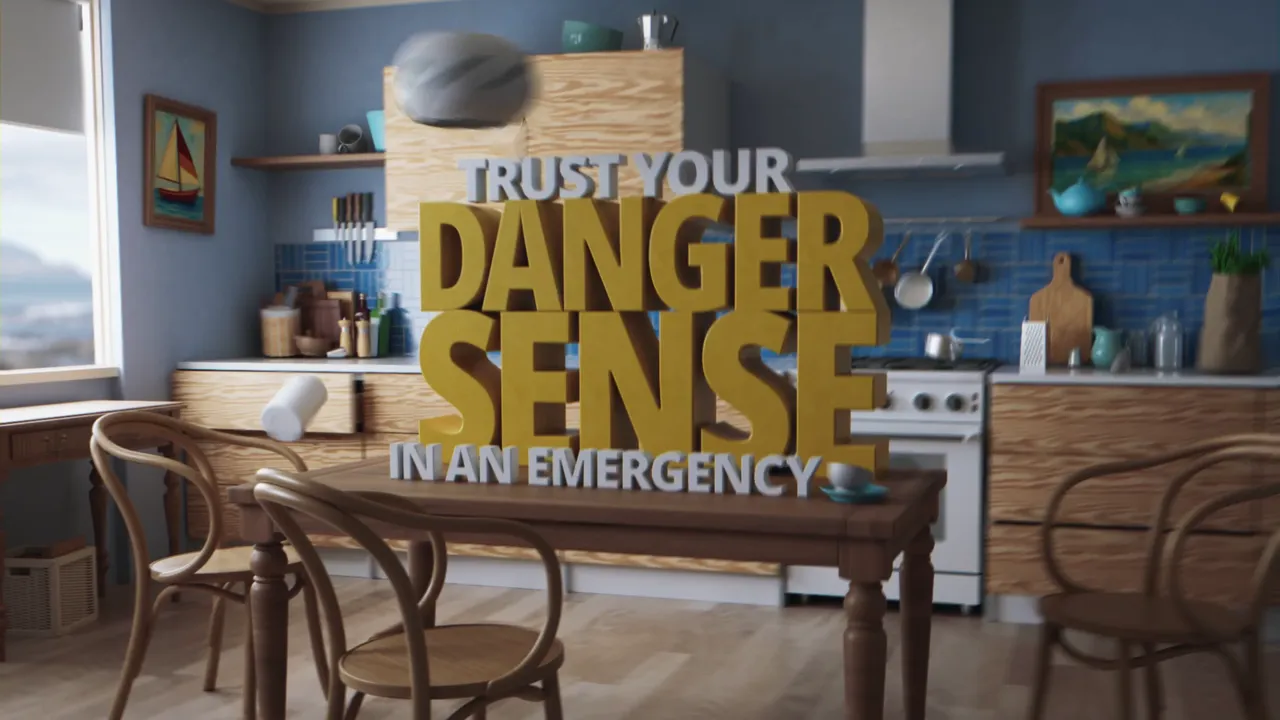 Trust your danger sense in an emergency