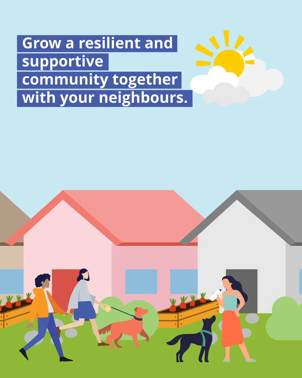 A resilient and supportive community with your neighbours_Instagram