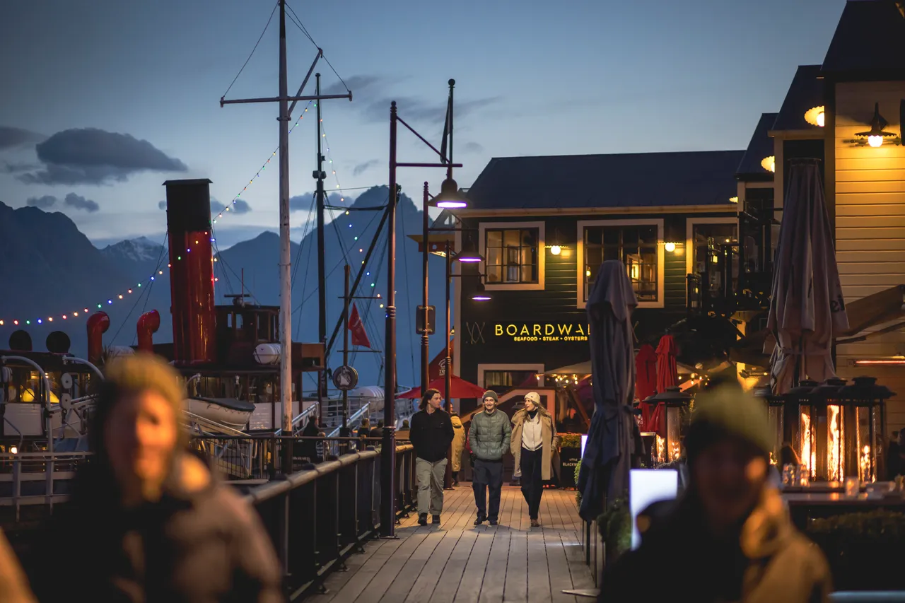 Steamer Wharf at Dusk