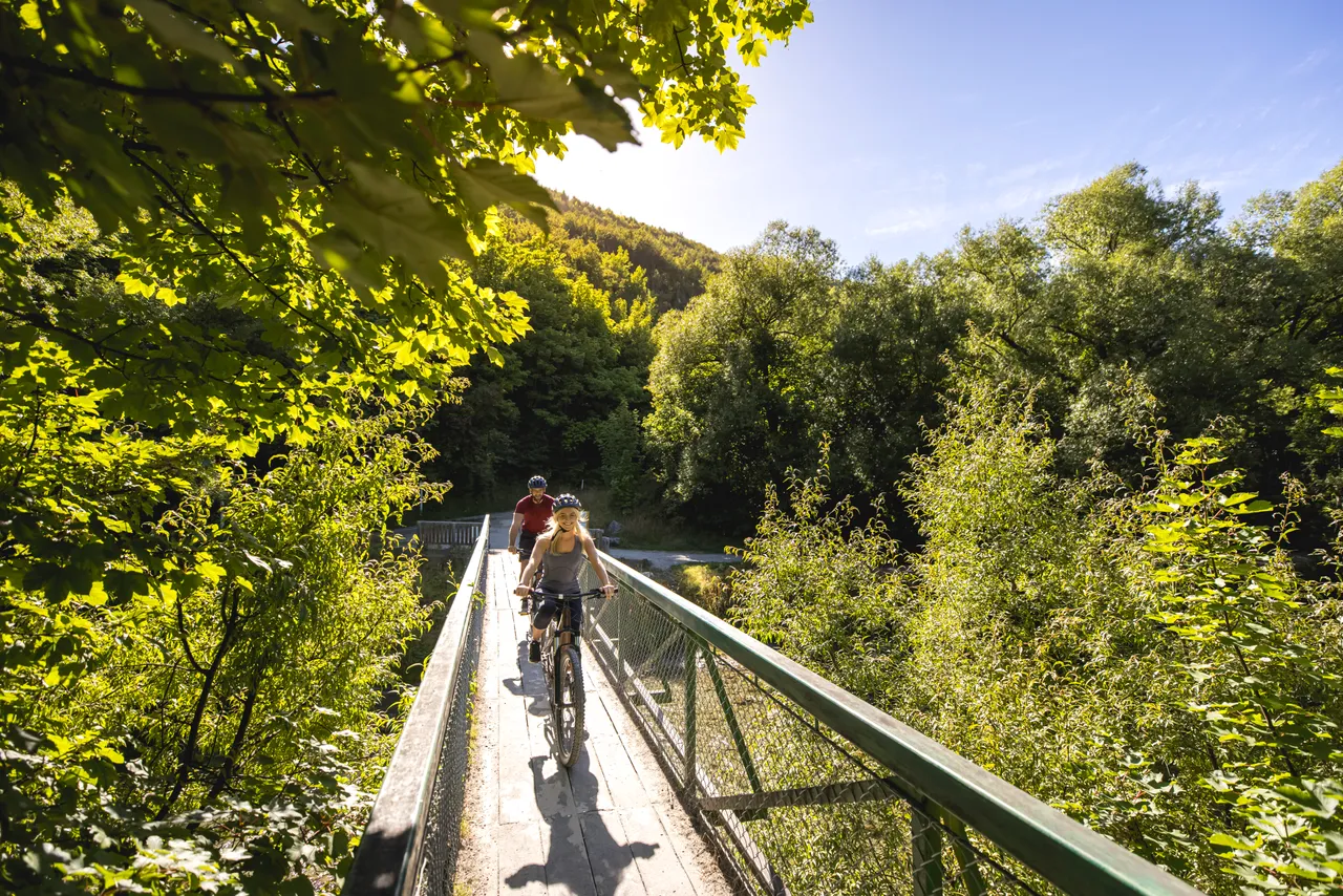 Biking in Arrowtown