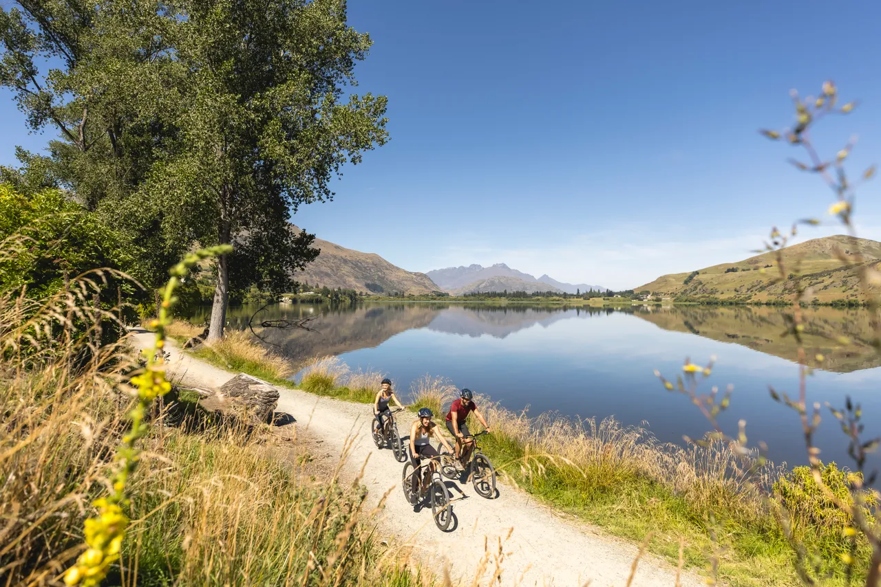 Biking in Arrowtown