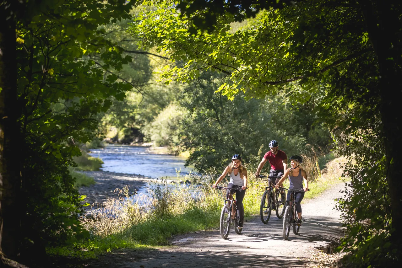Biking in Arrowtown