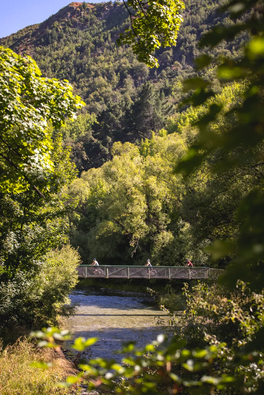 Biking in Arrowtown