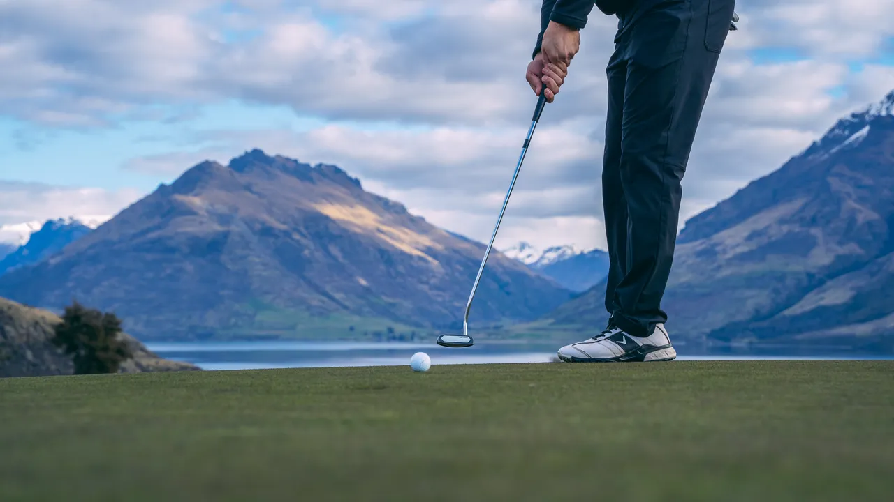 Golfing at Jack's Point