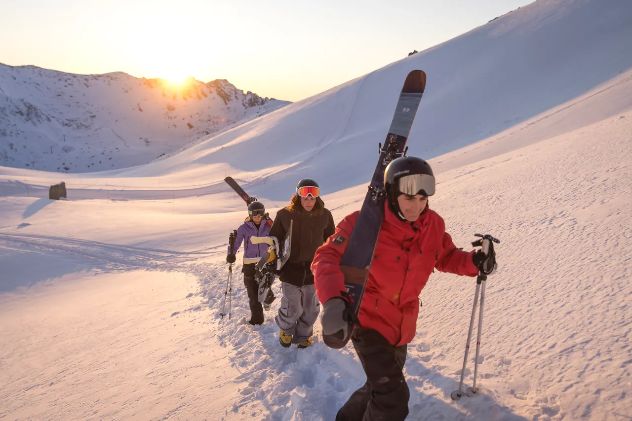 Skiing The Remarkables