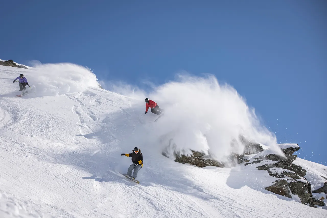 Skiing The Remarkables