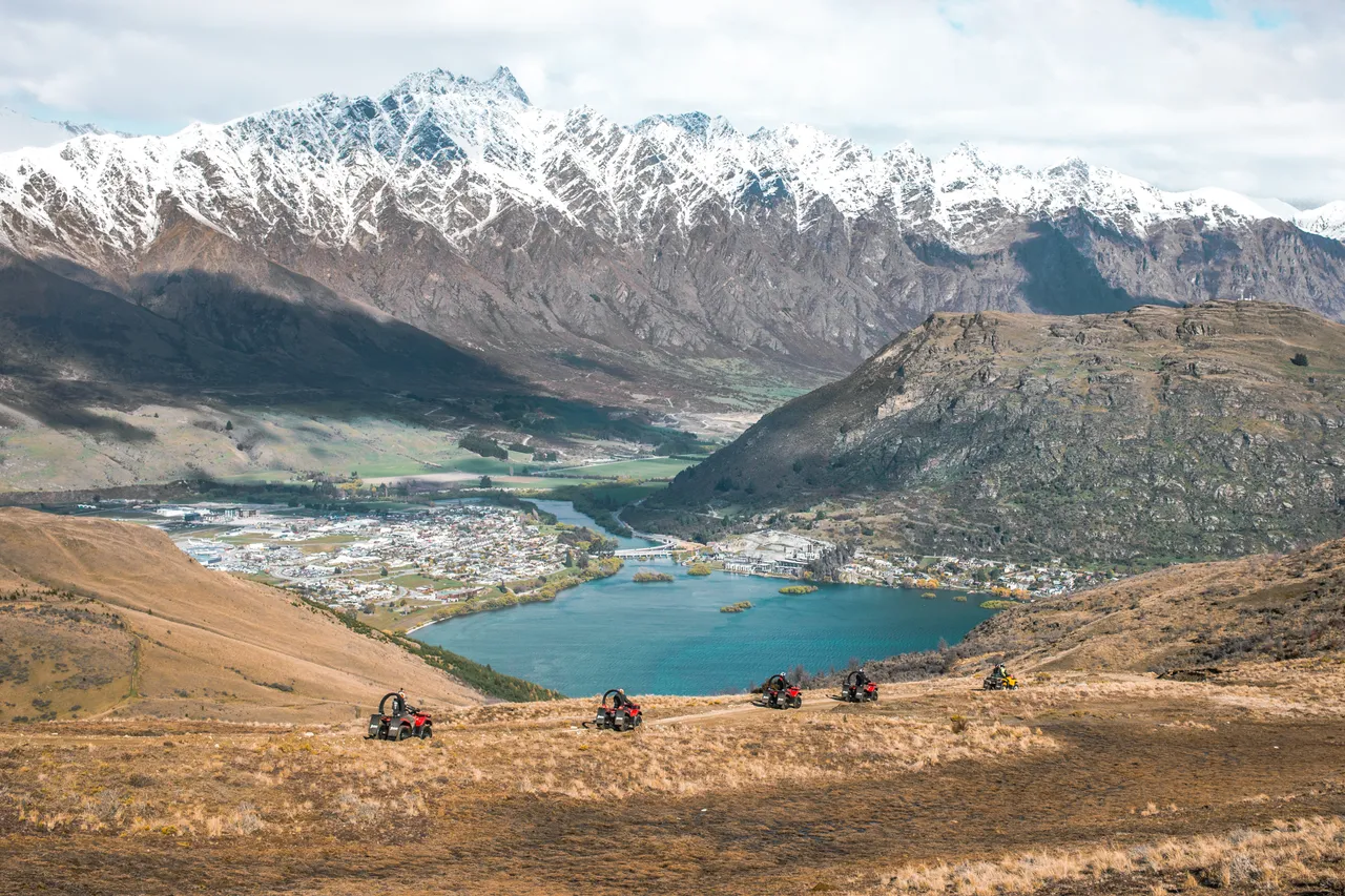 Nomad Safaris Self Drive Quad Tour, Queenstown Hill