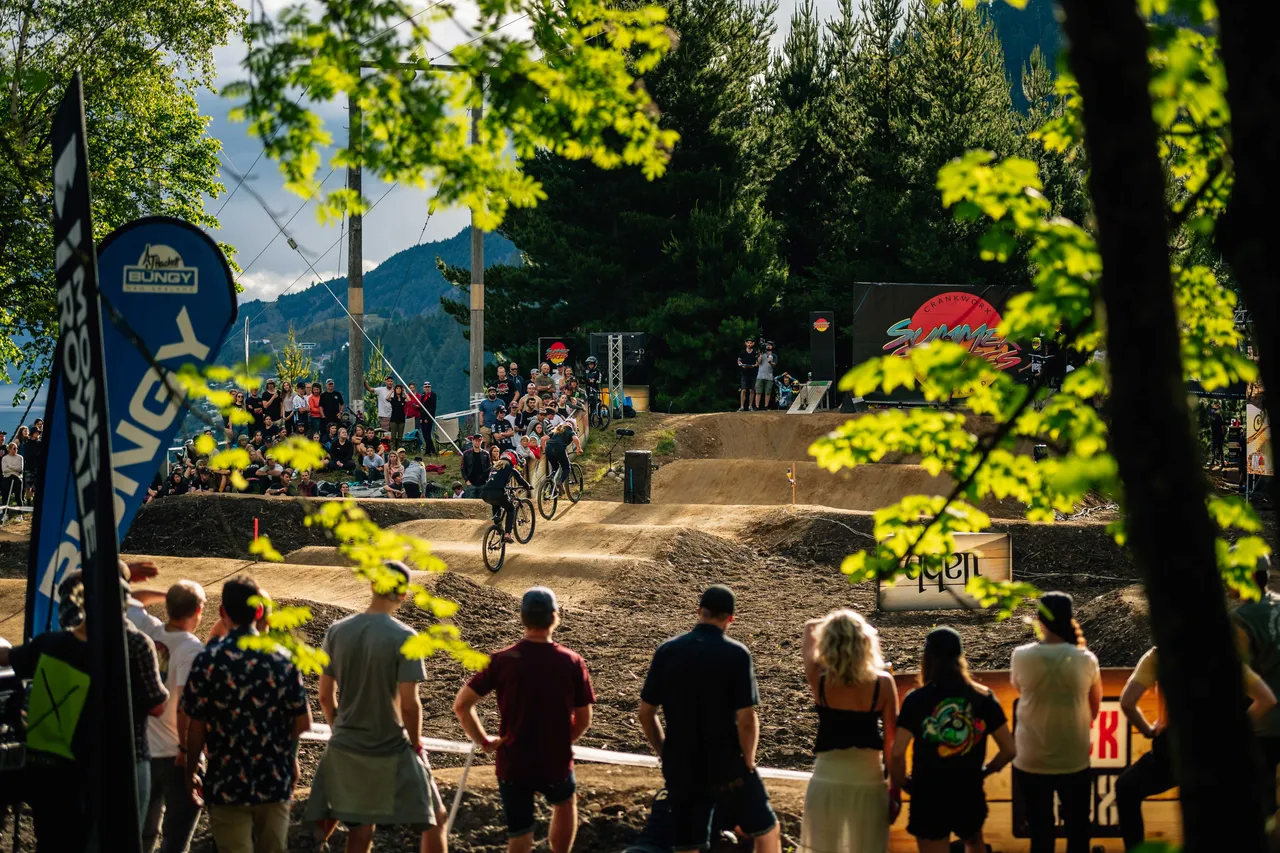 Crankworx Summer Series New Zealand - Pump Track Event