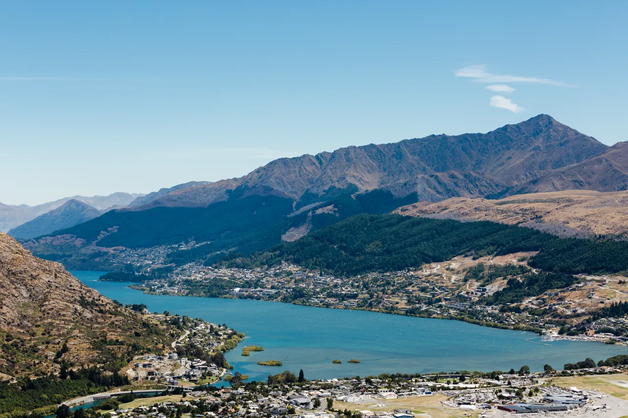 Queenstown from above